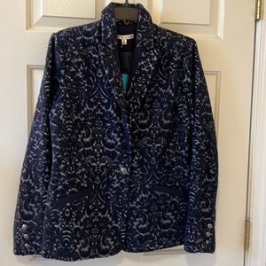 Cabi - Never Worn - Jacquard Jacket - Size 6